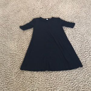 Black Short Sleeve Dress🖤